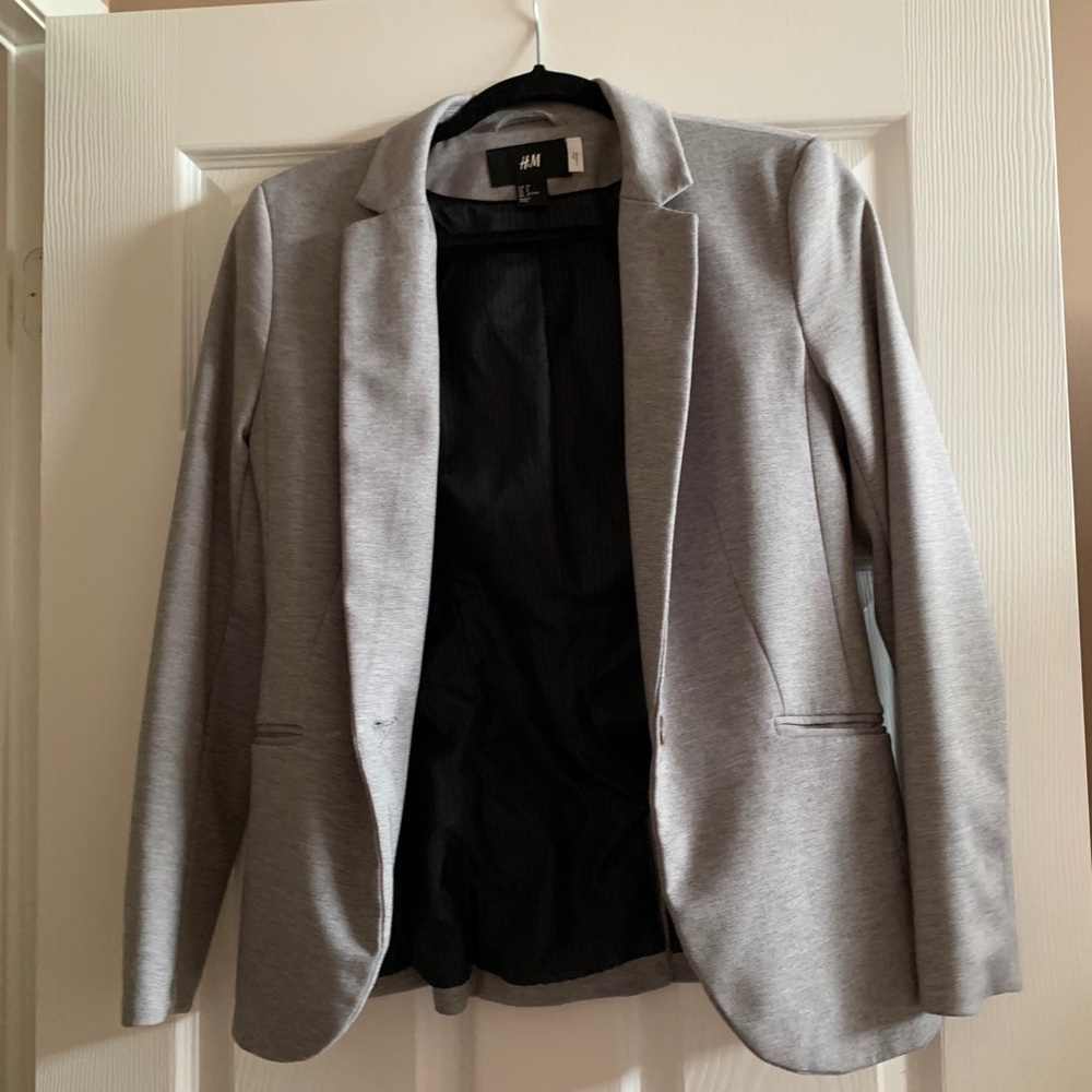 H&M grey blazer